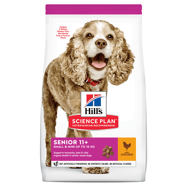 Hill's SP Canine Senior Small & Miniature Pui, 1.5 Kg - poza 1