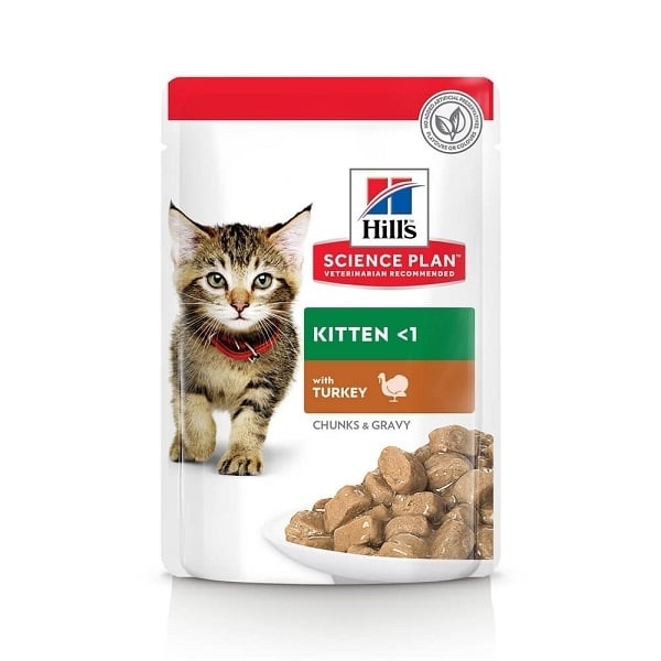 Hill's SP Feline Kitten Plic Curcan 85 g - poza 1