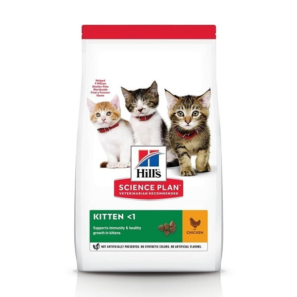 Hill's SP Feline Kitten Pui, 3 Kg - poza 1