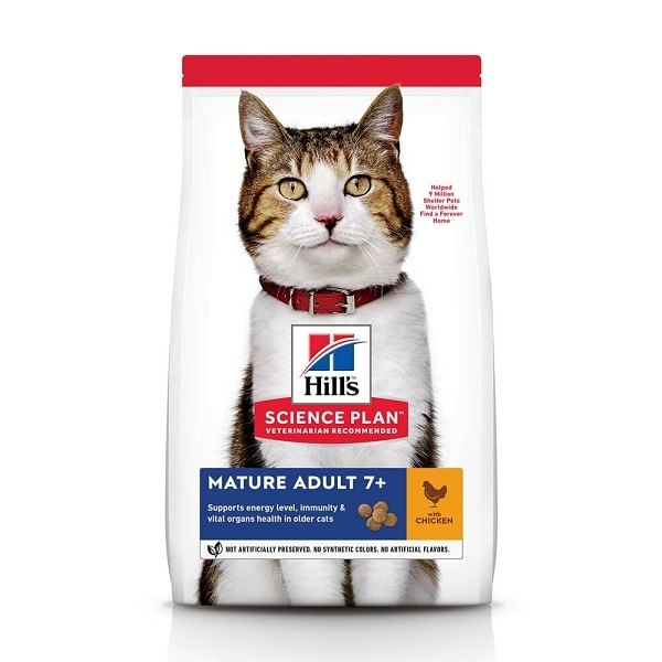 Hill's SP Feline Mature Pui, 10 Kg - poza 1