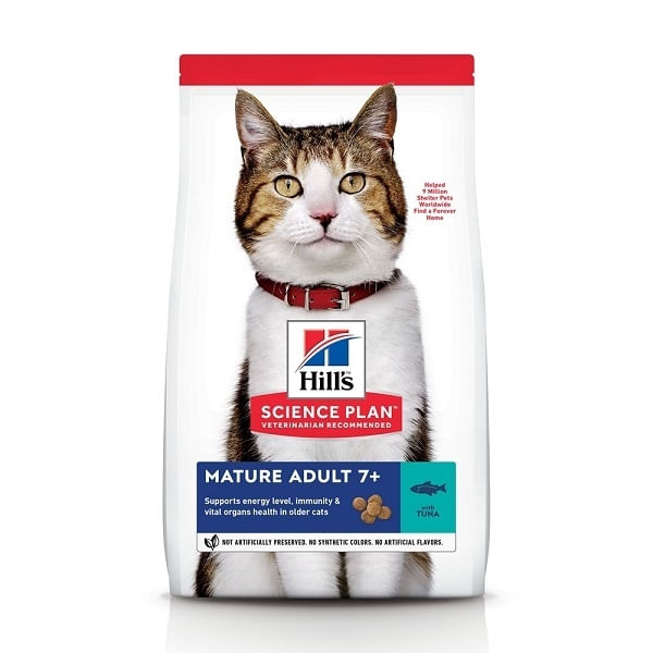 Hill's SP Feline Mature Ton, 1.5 Kg - poza 1