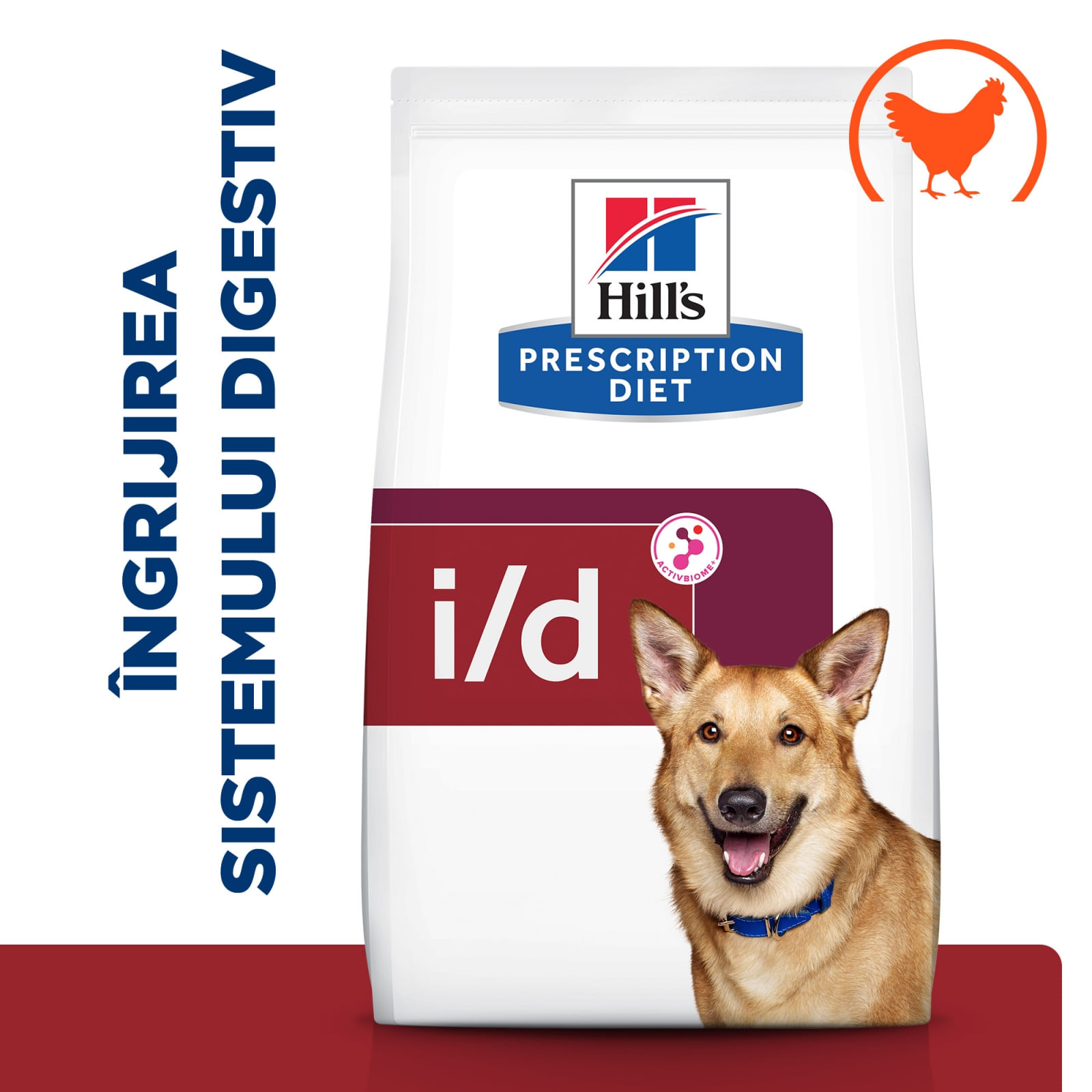 HILL'Sss Prescription Diet i/d Digestive Care, Pui, dietă veterinară câini, hrană uscată, sensibilități digestive HILL'S Prescription Diet i/d Digestive Care, Pui, dietă veterinară câini, hrană uscată, sistem digestiv, 12kg - poza 5