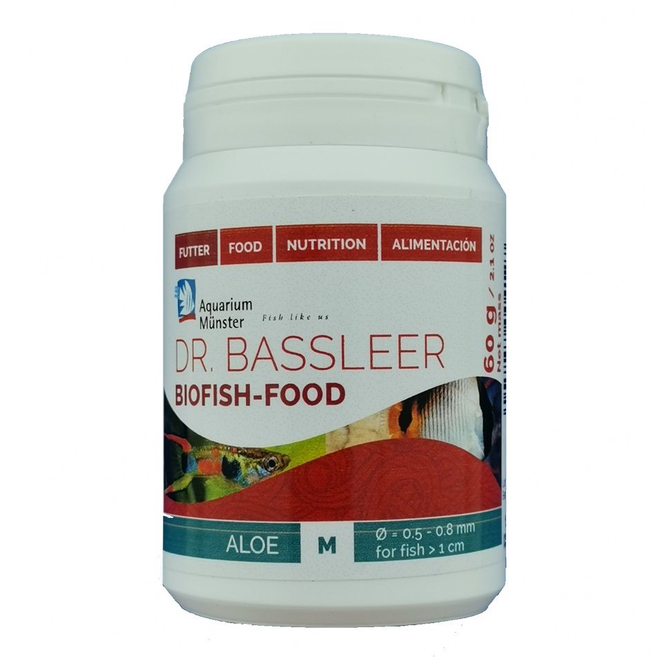 Hrana Aquarium Munster Biofish Food ALOE M 60 g