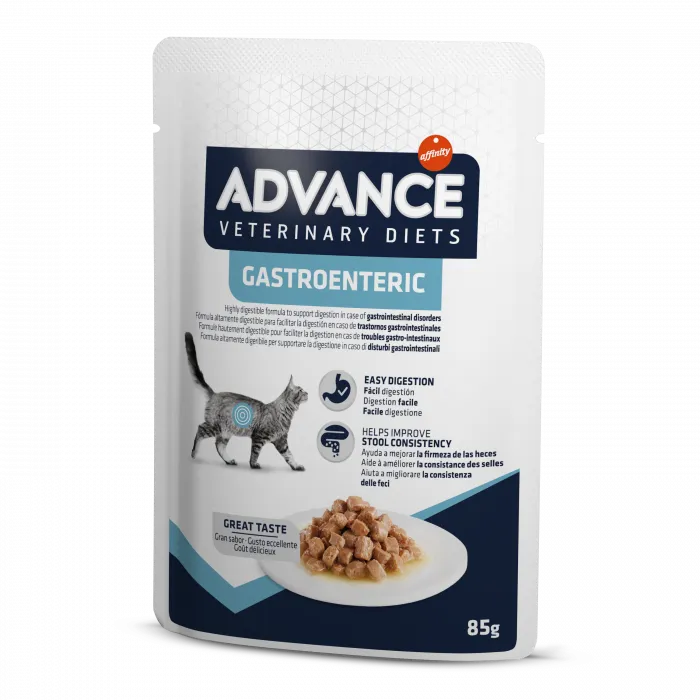 Hrana dietetica pentru pisici Advance Gastroenteric 85 gr