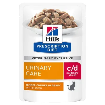 Hrana dietetica pentru pisici Hill s PD Urinary Care C D 85 gr