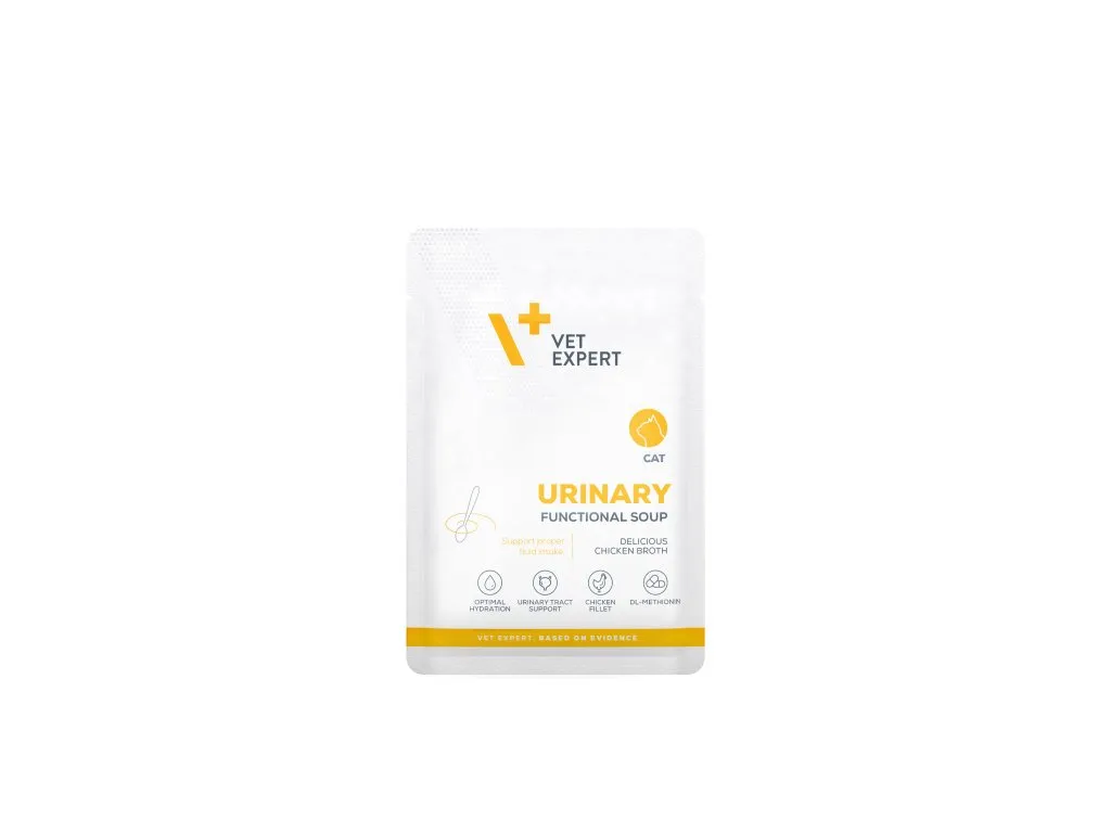 Hrana dietetica pentru pisici Vetexpert Urinary Functional Soup 40 gr