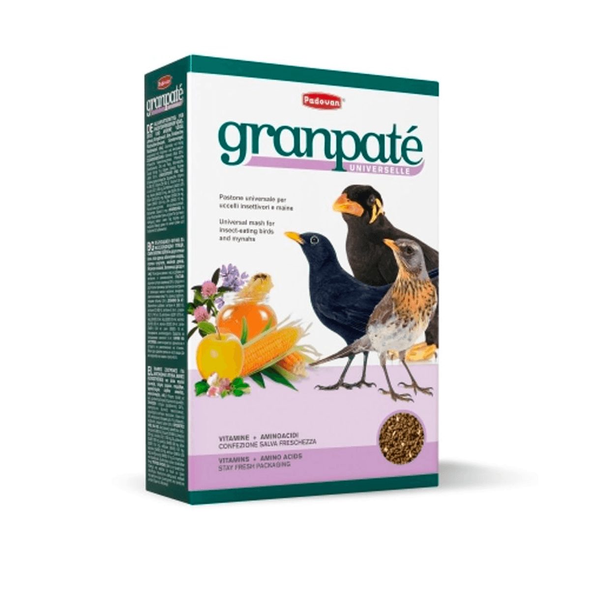 Hrana pentru Pasari, Grandpatee cu Fructe, 1 kg - poza 1