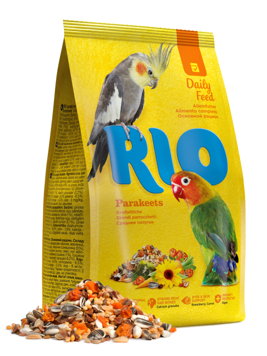 Hrana pentru perusi si papagali Rio, 500g