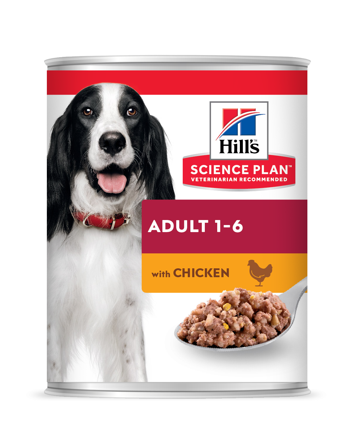 Hrana umeda caini, Hill's Science Plan Canine Adult Chicken, 370 g