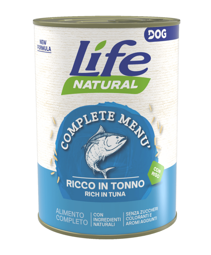 Hrana Umeda Caini, Life Dog Nutrition Plus, Ton, 400 g
