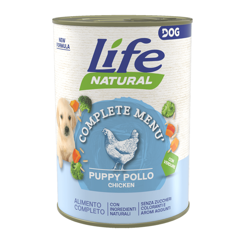 Hrana Umeda Caini, Life Dog Puppy Nutrition Plus, Pui, 400 g