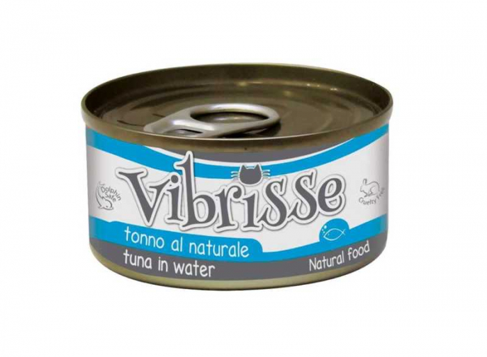Hrana umeda pentru pisici Croci Vibrisse Natural, Ton, 6 x 70g