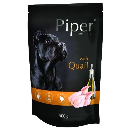 Hrana umeda Piper Adult, prepelita, plic 500g 500g