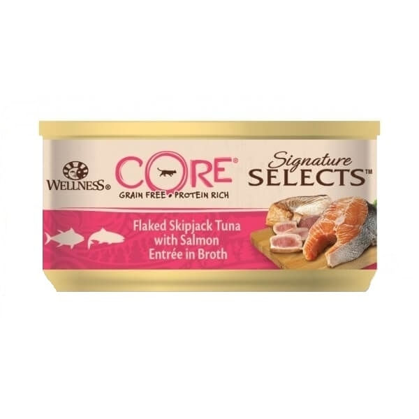 Hrana Umeda Wellness Core Signature Select cu Ton si Somon, in Supa, 79 g - poza 2