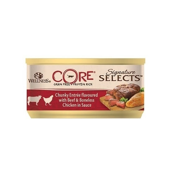 Hrana Umeda Wellness Core Signature Select cu Vita si Pui, in Sos, 79 g - poza 2