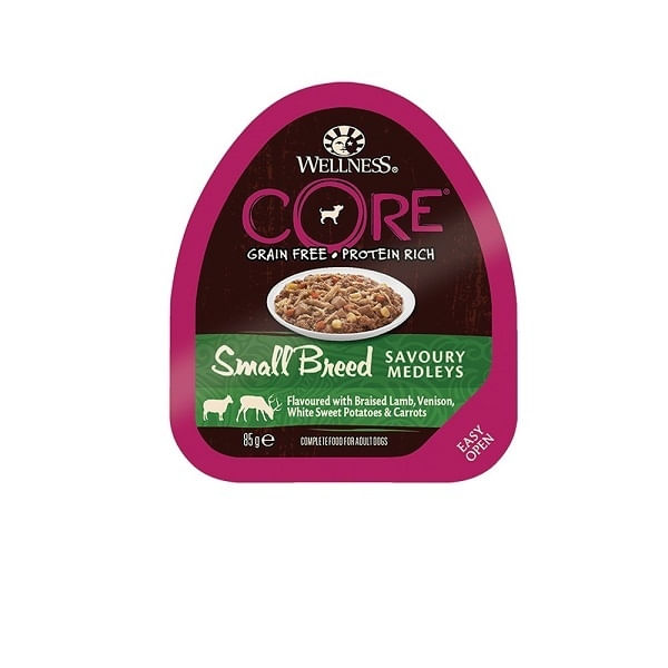Hrana Umeda Wellness Core Small Breed Savoury, Miel si Vanat, 85g - poza 2