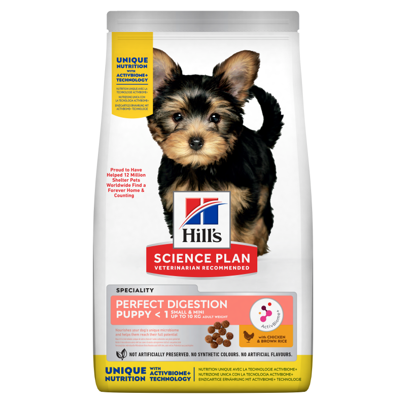 Hrana uscata caini, Hill's Science Plan Canine Puppy S&M Perfect Digestion, 6 kg