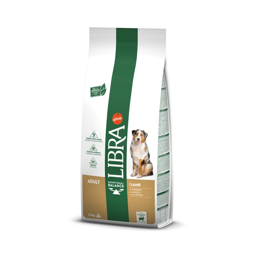 Hrana Uscata Caini, Libra Dog Adult Medium-Maxi, Miel, 3 kg