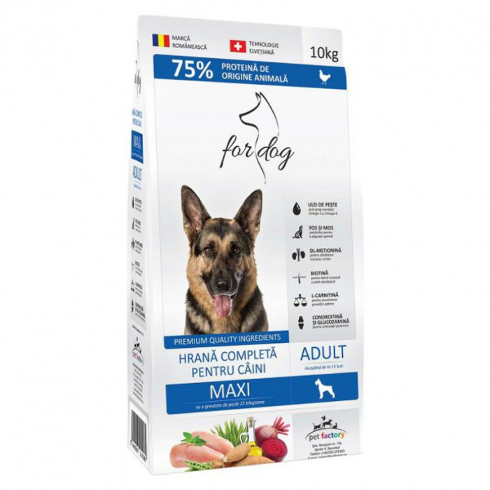 Hrana uscata pentru caini 4Dog Maxi Adult 10 kg