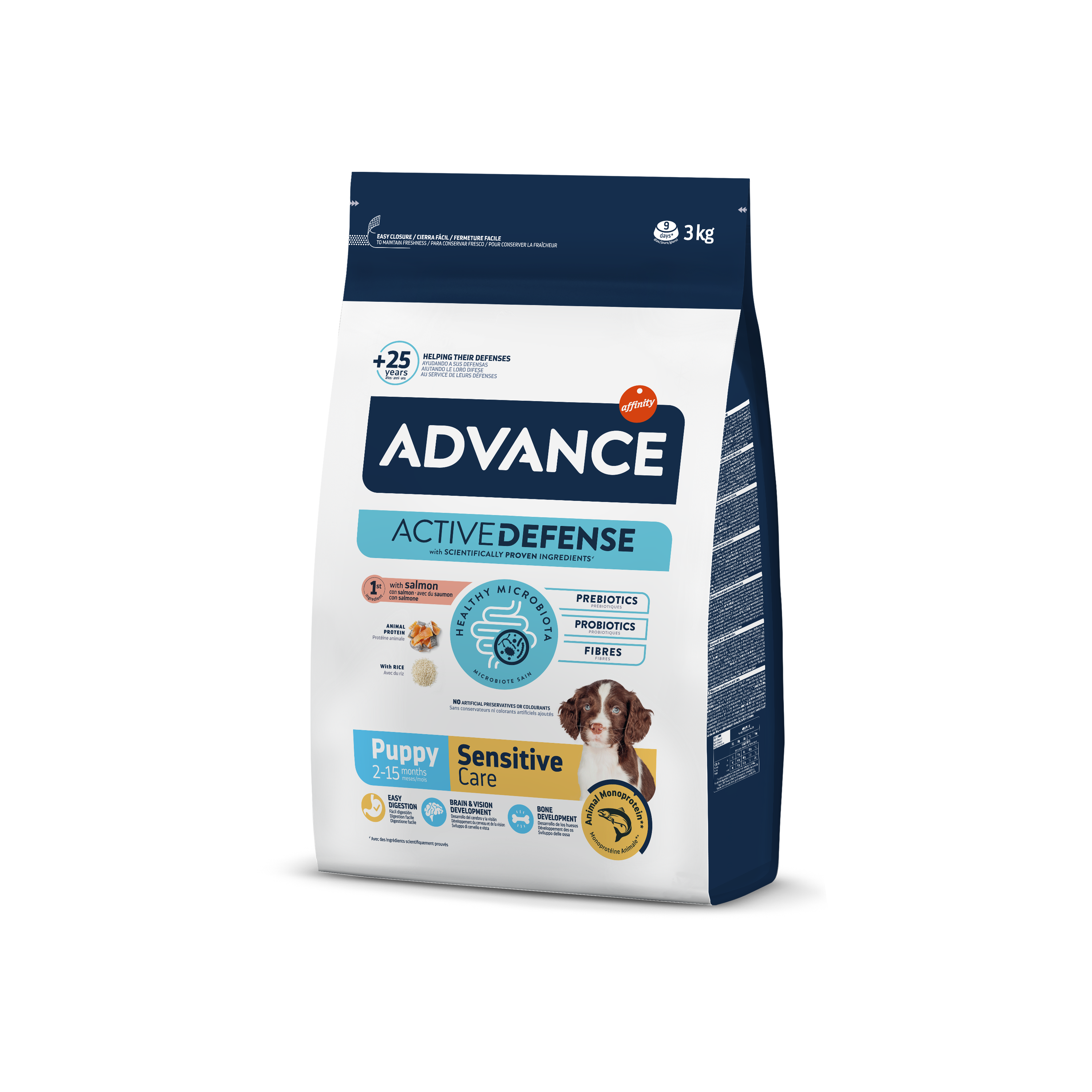 Hrana uscata pentru caini Advance Dog Puppy Sensitive 3kg