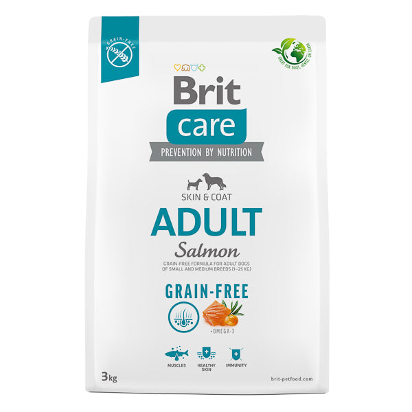 Hrana uscata pentru caini Brit Care Grain-free Adult 3kg