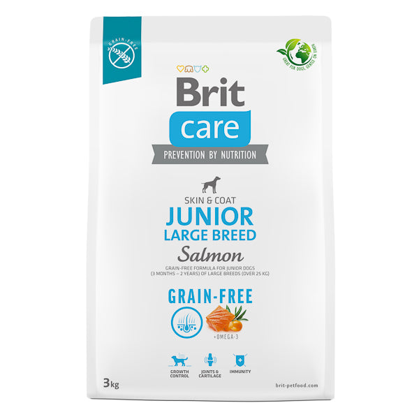 Hrana uscata pentru caini Brit Care Grain-free Junior Large Breed 3kg