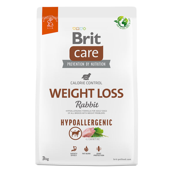 Hrana uscata pentru caini Brit Care Hypoallergenic Weight Loss 3kg