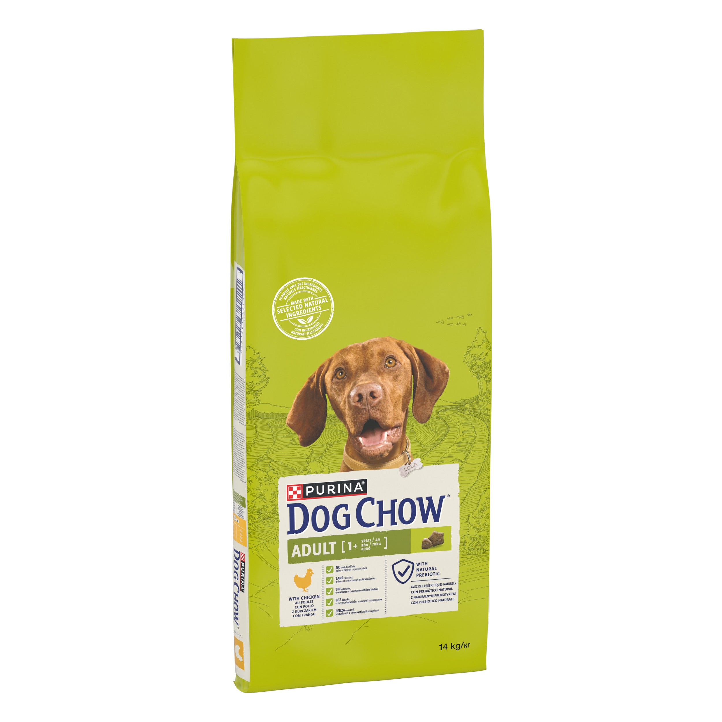 Hrana uscata pentru caini Dog Chow Adult, Pui 14kg