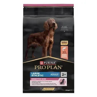 Hrana uscata pentru caini Pro Plan Large Athletic Sensitive Skin cu somon 10 kg
