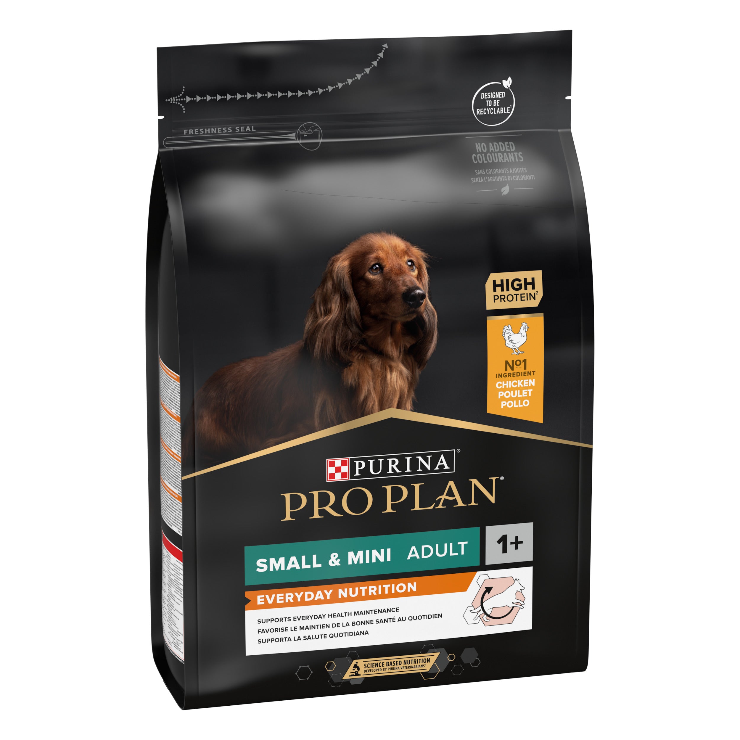 Hrana uscata pentru caini Pro Plan Small & Mini Adult, Pui 3kg