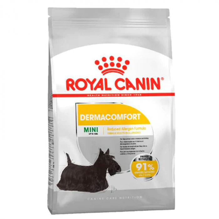 Hrana uscata pentru caini Royal Canin Mini Dermacomfort 3 kg