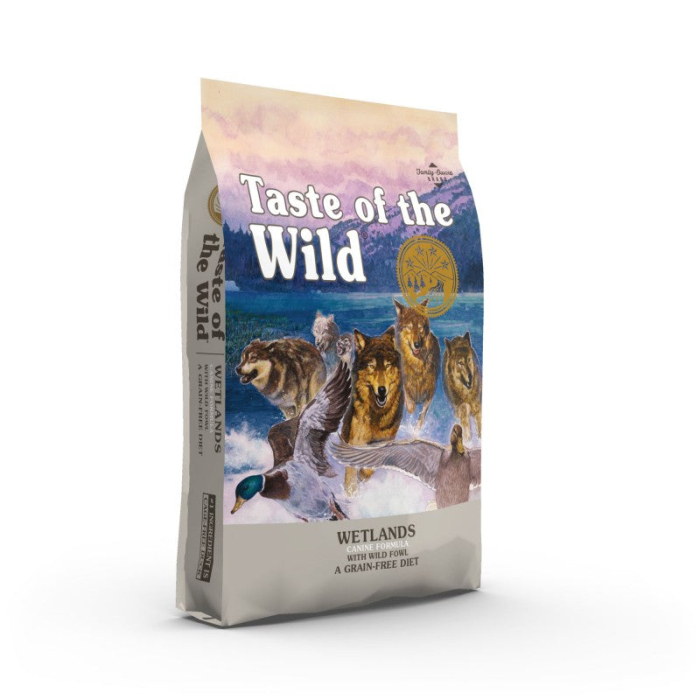 Hrana uscata pentru caini Taste Of The Wild Wetlands, Rata, fara cereale, 2kg