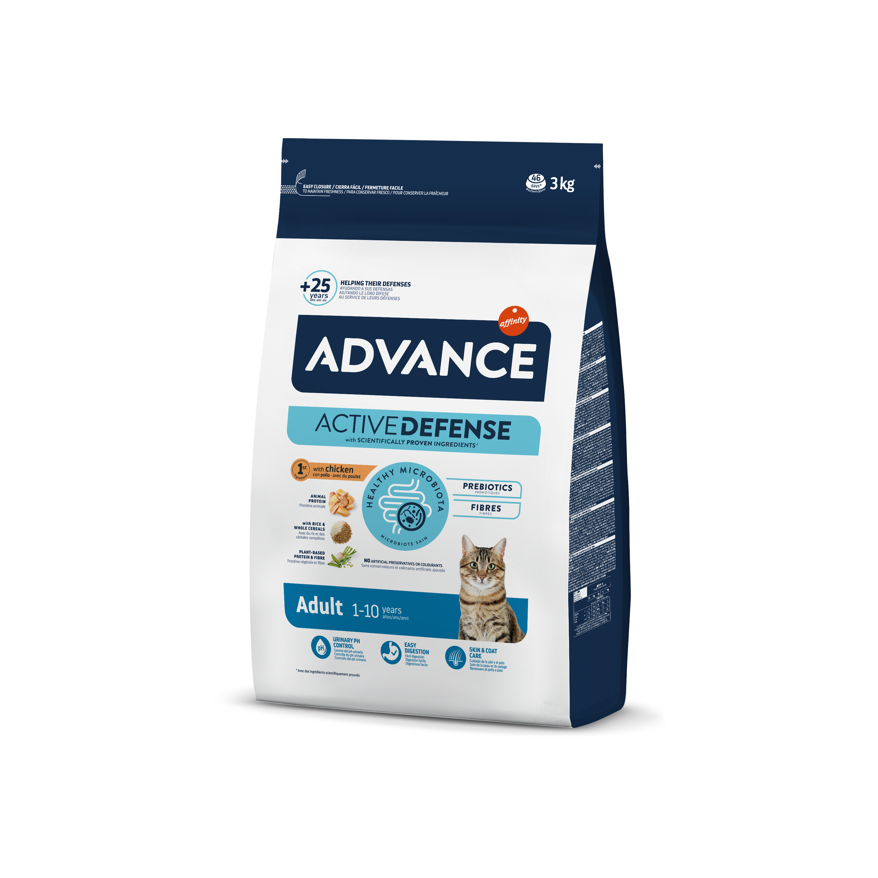 Hrana uscata pentru pisici Advance Adult, Pui, Orez 3kg 3kg