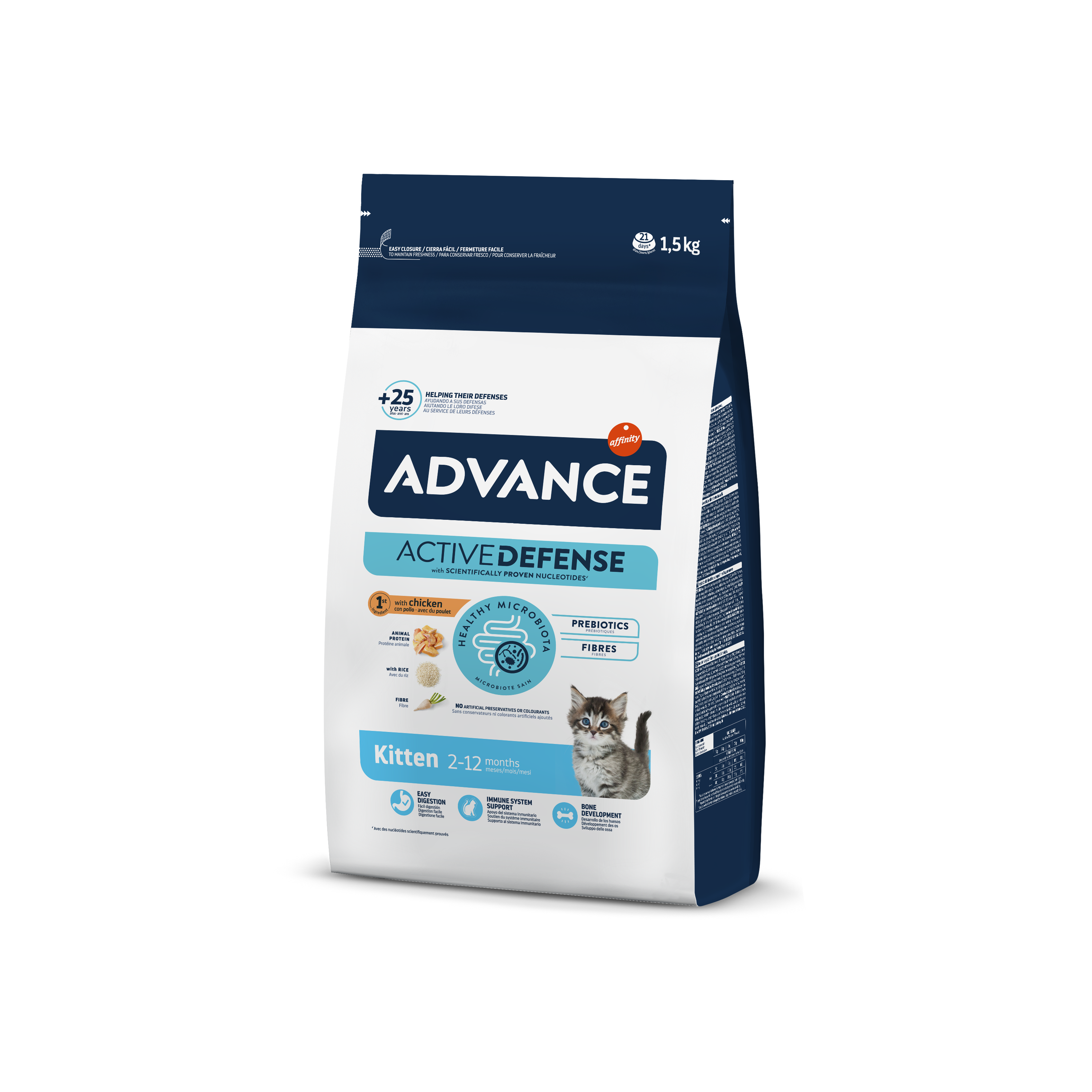 Hrana uscata pentru pisici Advance Kitten 400g