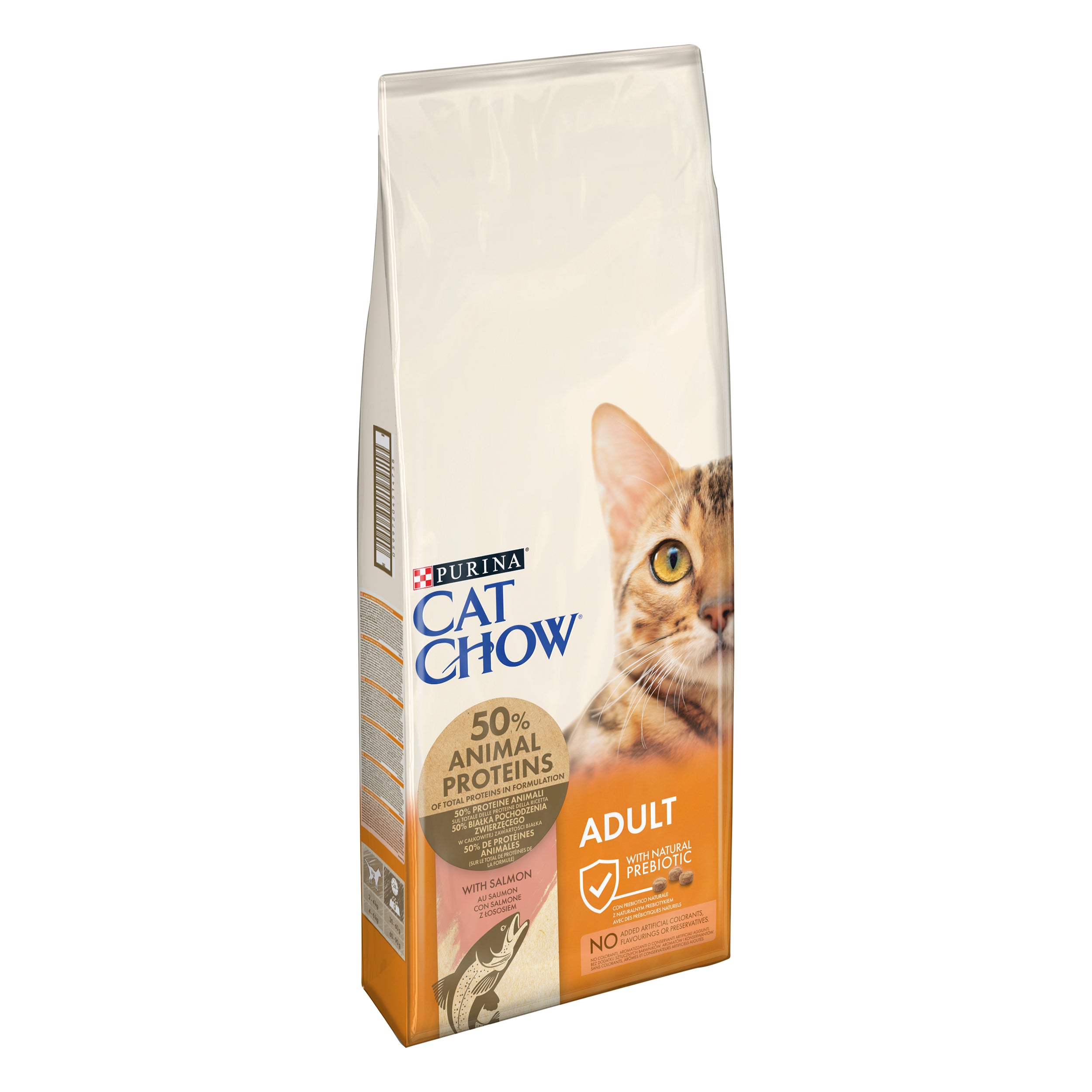 Hrana uscata pentru pisici Cat Chow, Somon, 15 Kg 15kg