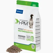 Hrana uscata pentru pisici Virbac HPM Adult Neutered Entire cu somon 3 kg