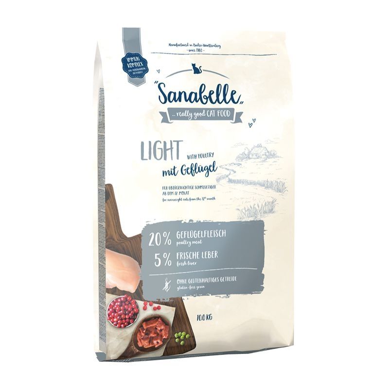 Hrana uscata pisici, Sanabelle Light, 10 kg