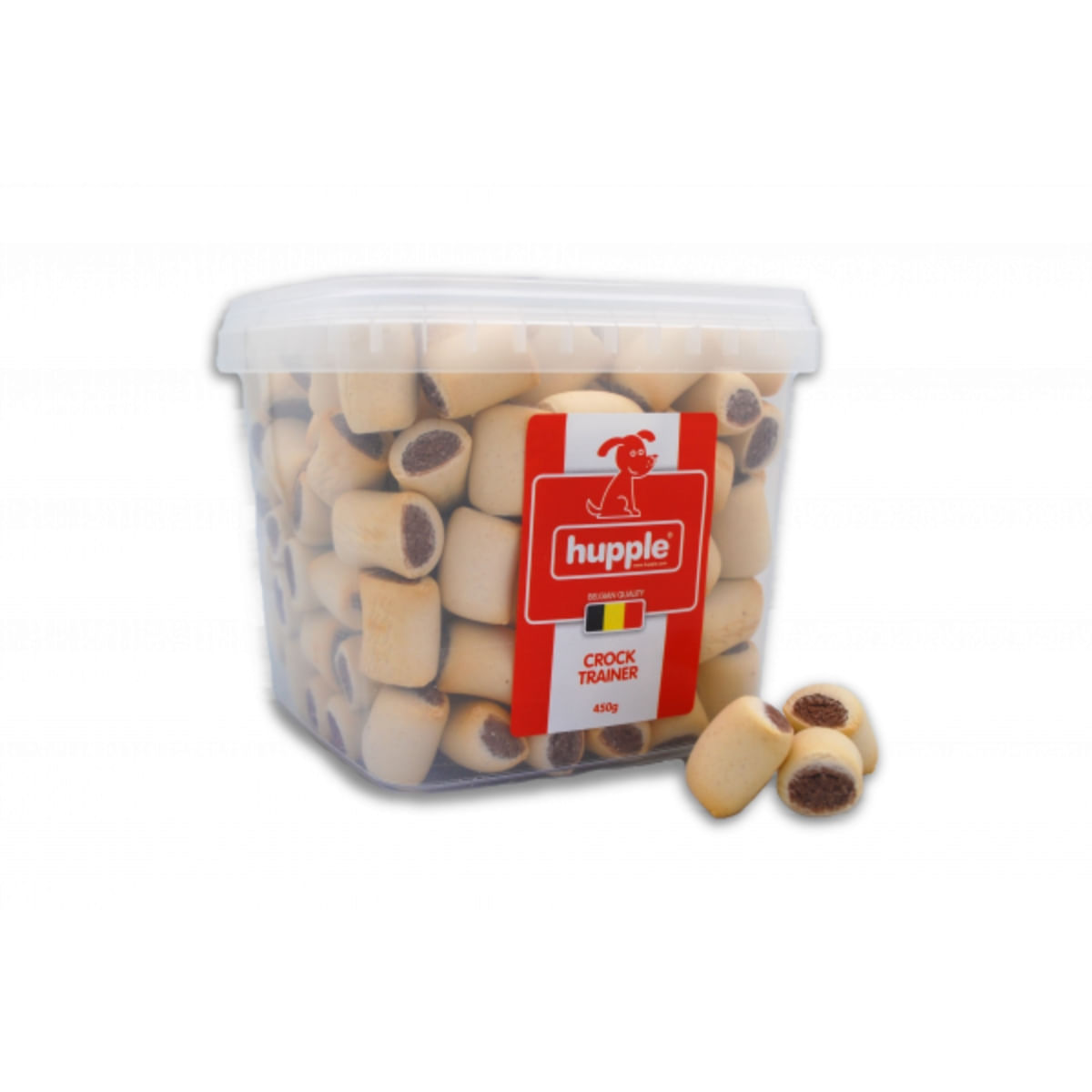 HUPPLE Crock Trainer, XS-XL, Carne, cutie recompense câini, 450g - poza 1