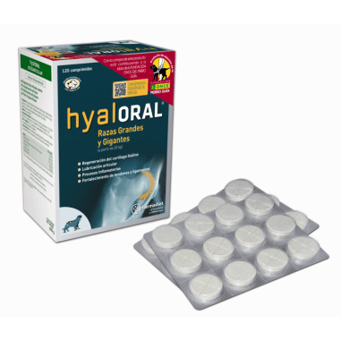 Hyaloral Large Breed, 12 Tablete - poza 1