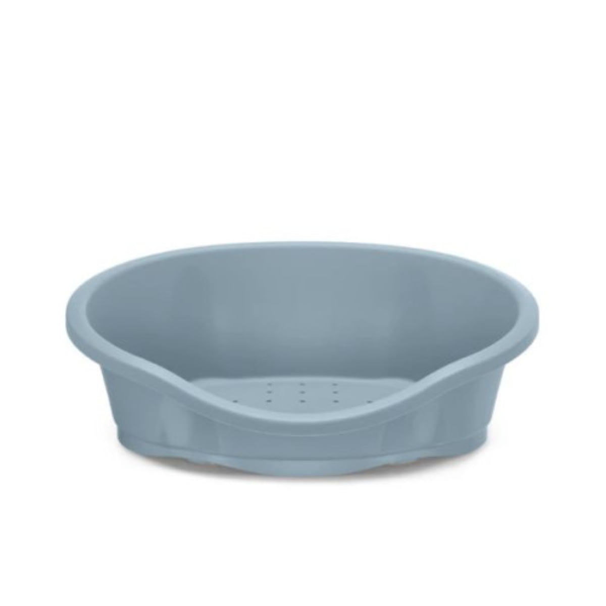 IMAC Dido, coș rotundă câini, plastic, antiderapant, albastru, ⌀50cm - poza 2