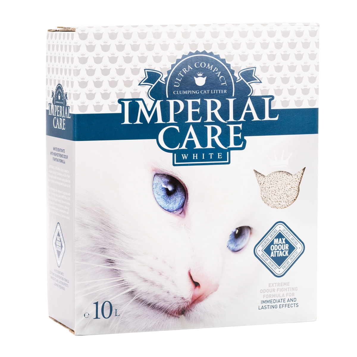 IMPERIAL CARE, Iasomie, așternut igienic pisici, granule, bentonită, aglomerant, fără praf, 10l - poza 4