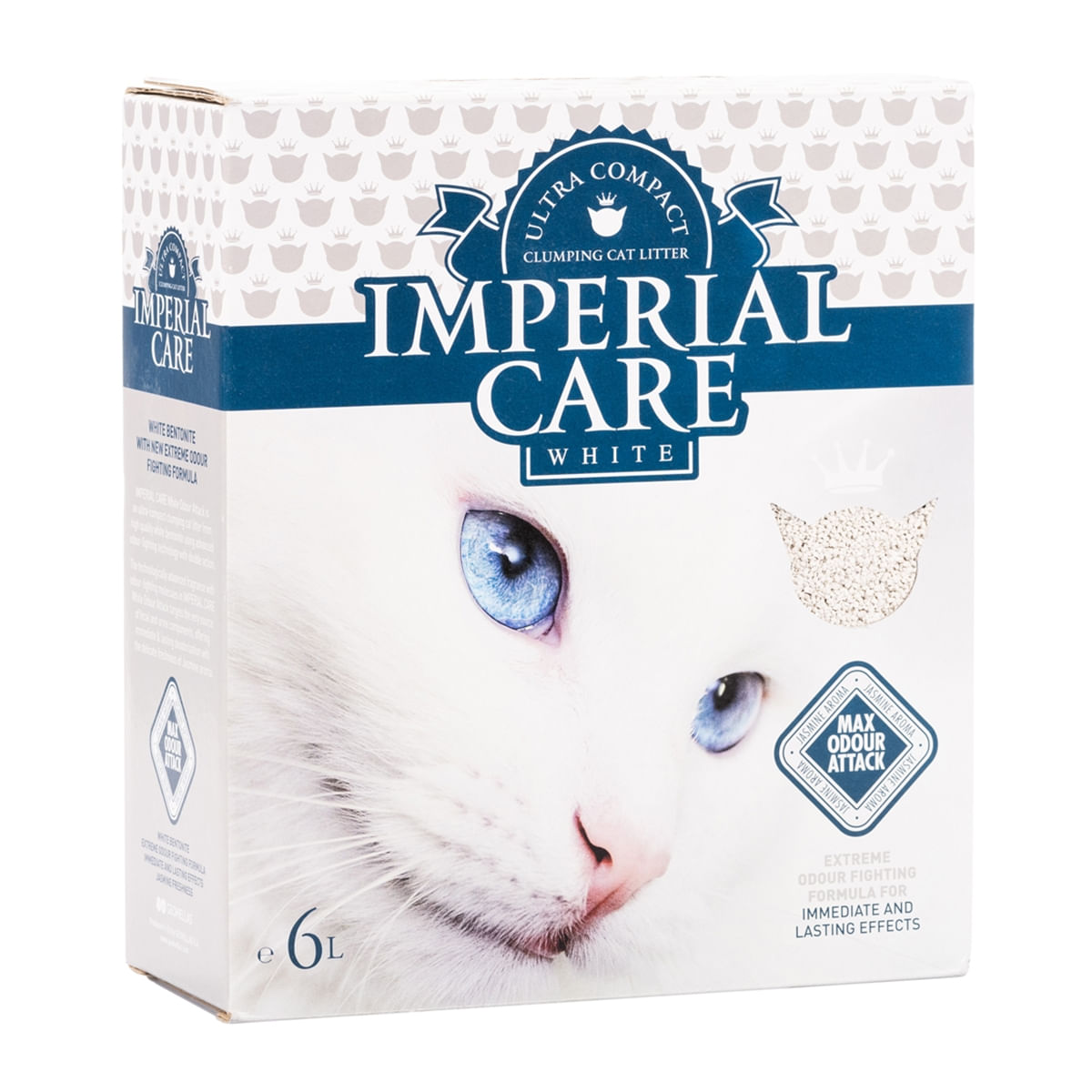 IMPERIAL CARE, Iasomie, așternut igienic pisici, granule, bentonită, aglomerant, fără praf, 6l - poza 1