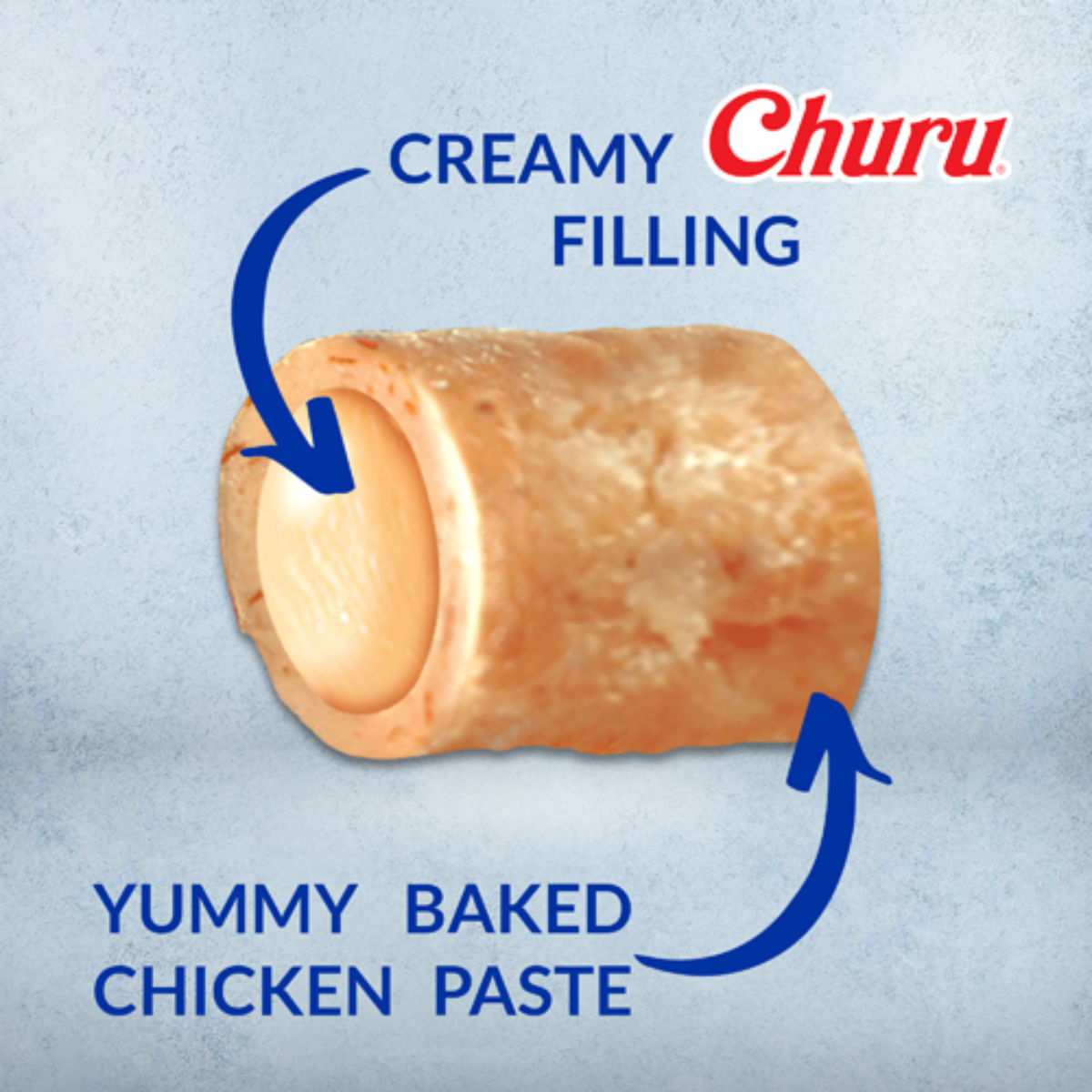 INABA Churu Fun Bites, Pui și Brânză, cutie recompense fără cereale pisici, 96g - poza 4