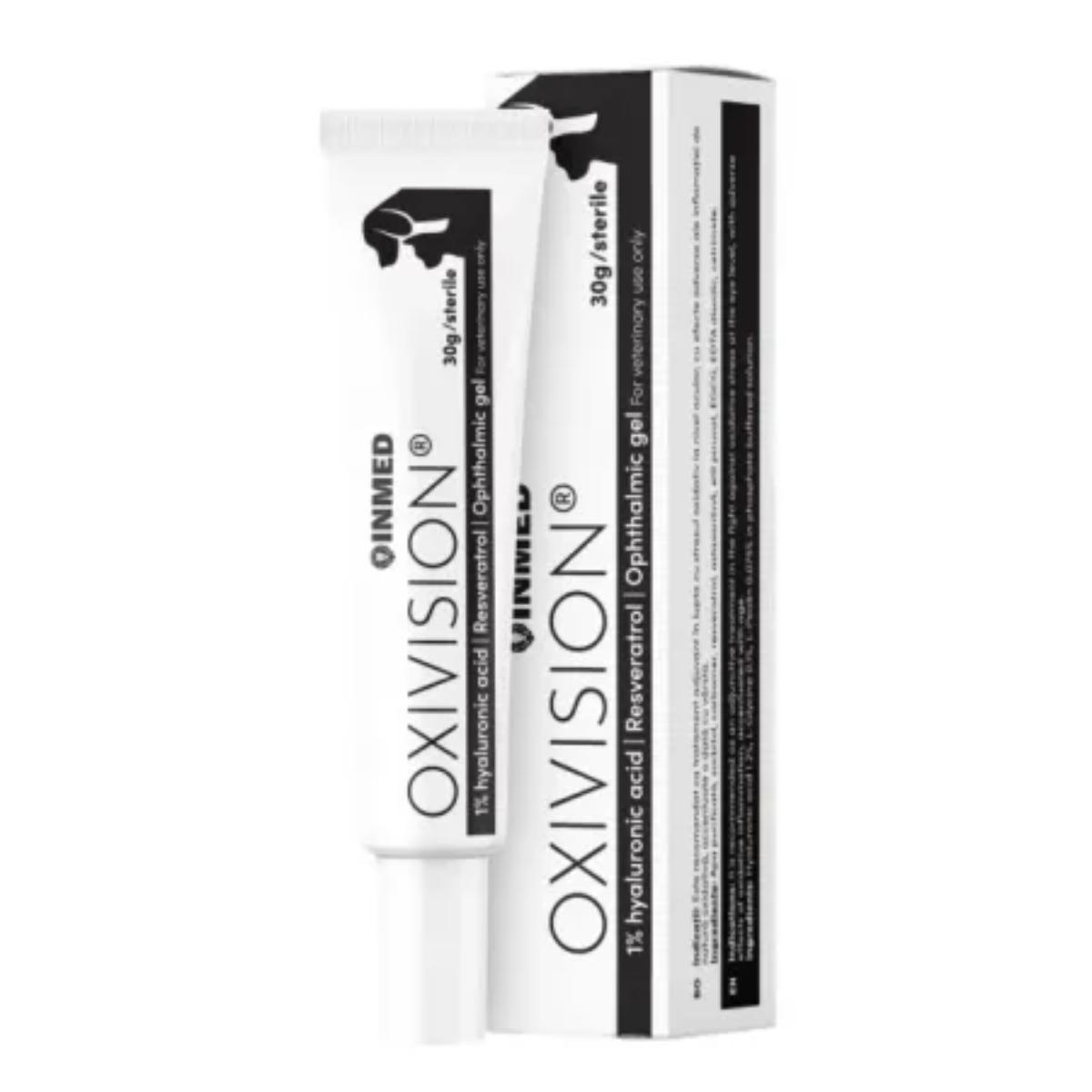 INMED Oxivision, supliment oftalmic câini și pisici, gel INMED Oxivision, XS-XL, supliment oftalmic câini și pisici, tub, 30g gel
