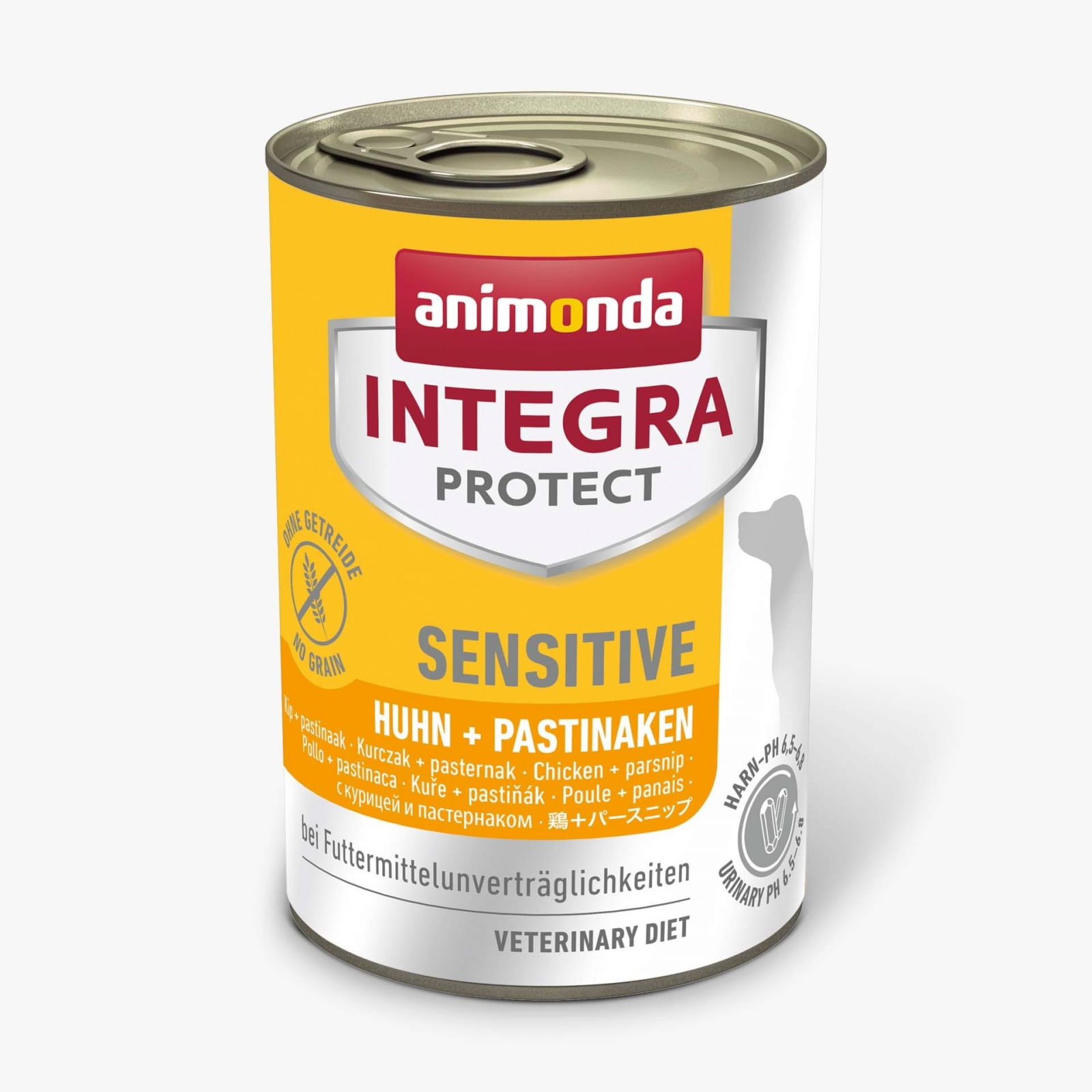 INTEGRA PROTECT Sensitive, XS-M, Pui, dietă veterinară, conservă hrană umedă fără cereale câini, alergii, sistem digestiv, (în aspic), 400g - poza 1