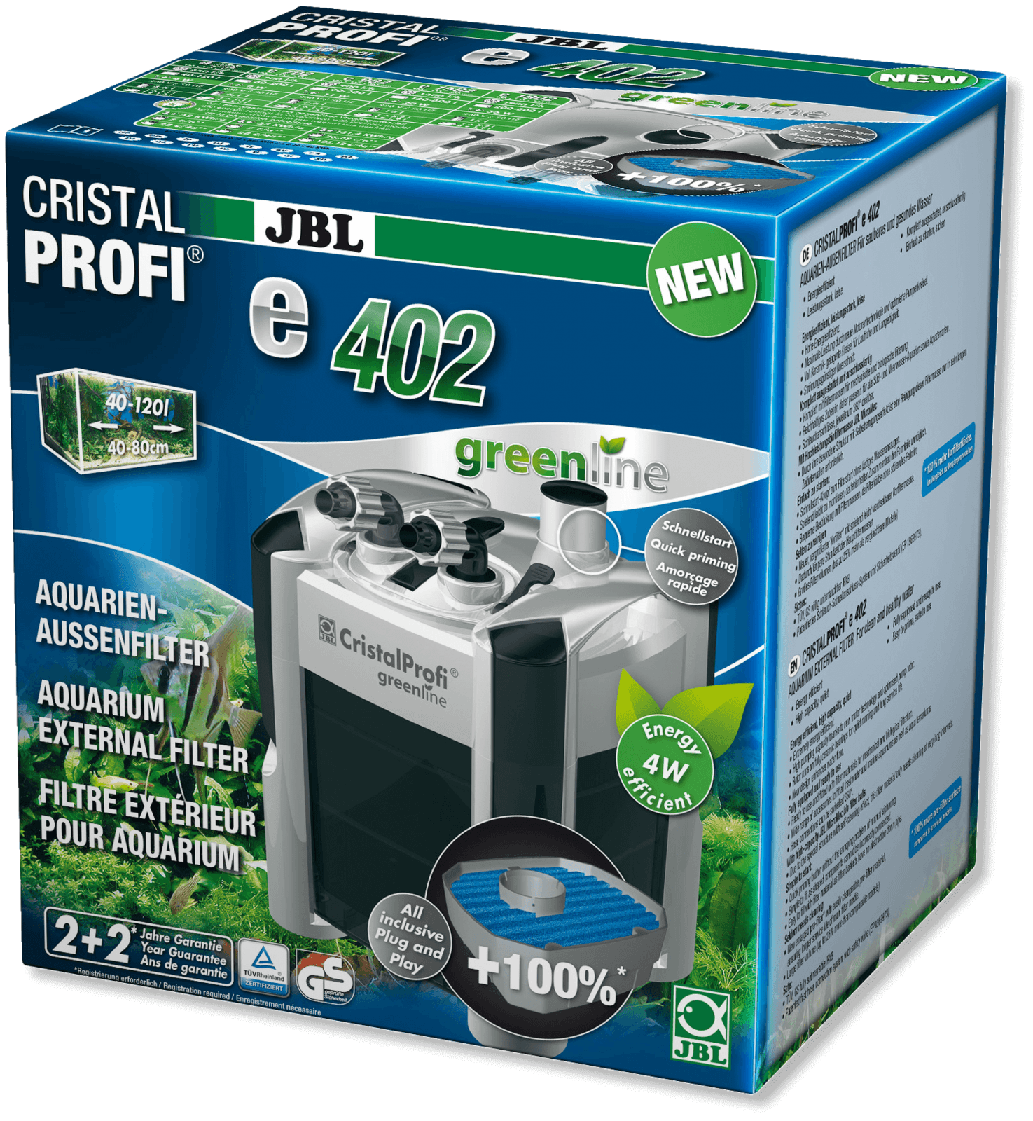 JBL CristalProfi e402 greenline - poza 1