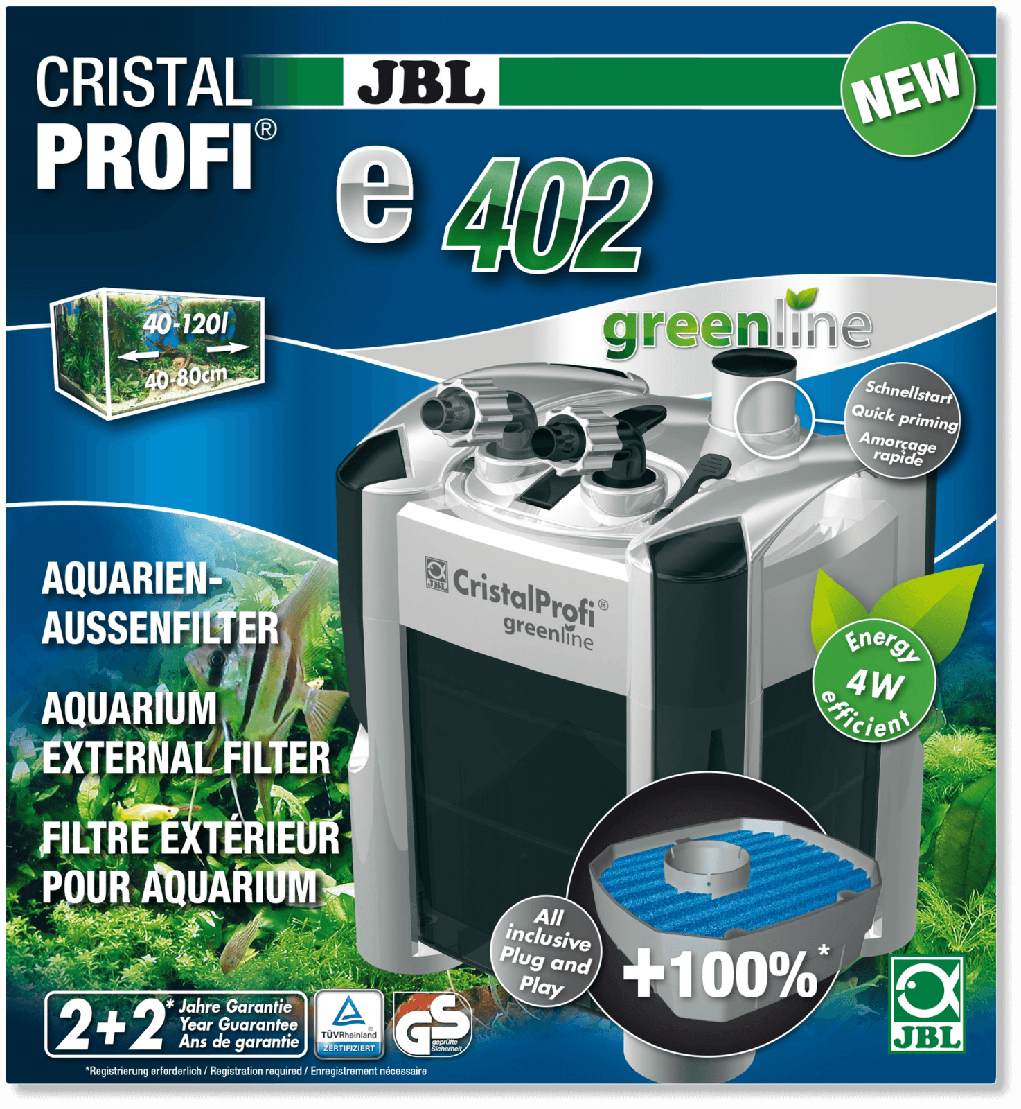 JBL CristalProfi e402 greenline - poza 3