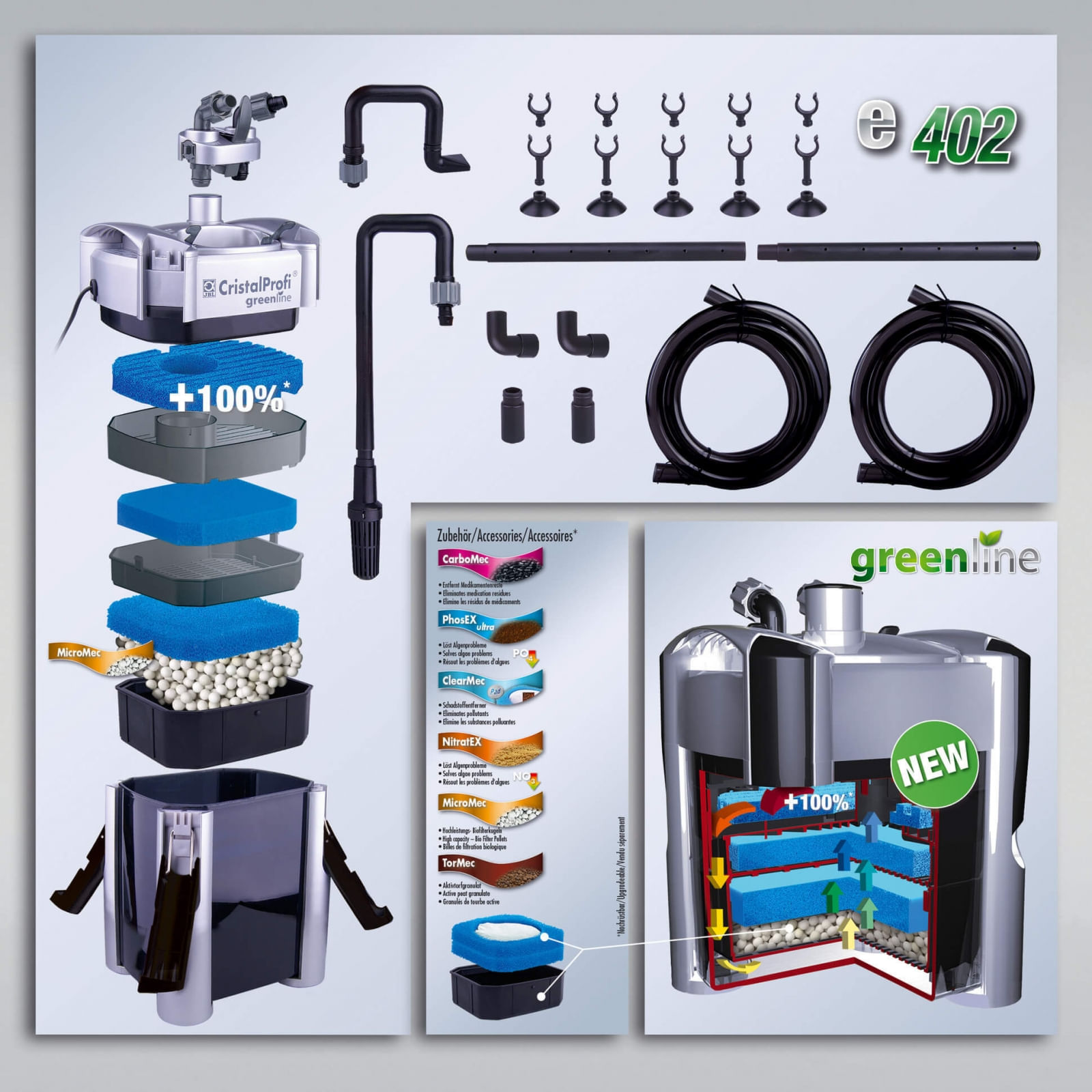 JBL CristalProfi e402 greenline - poza 4