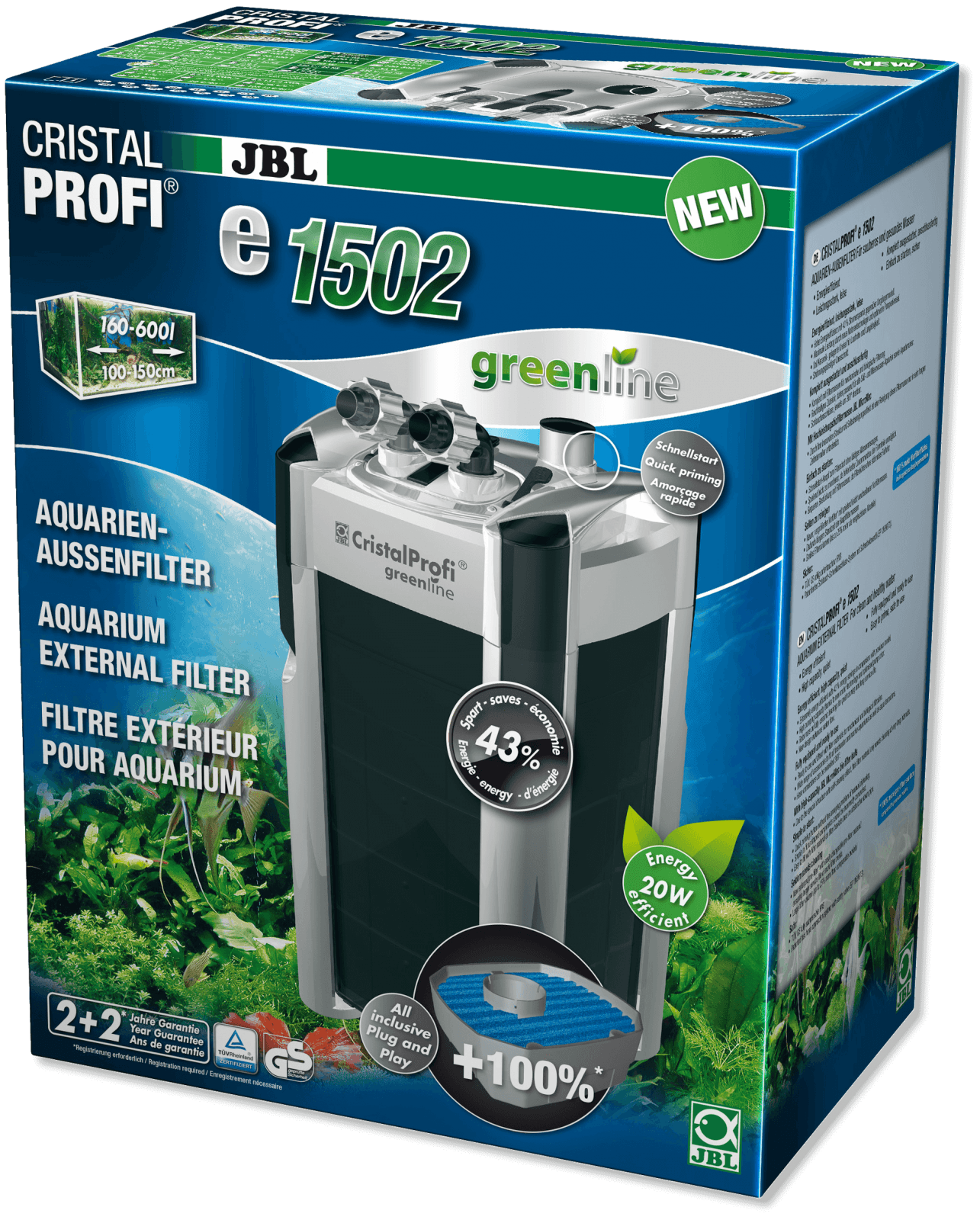JBL CristalProfi greenline JBL CristalProfi e1902 greenline - poza 2