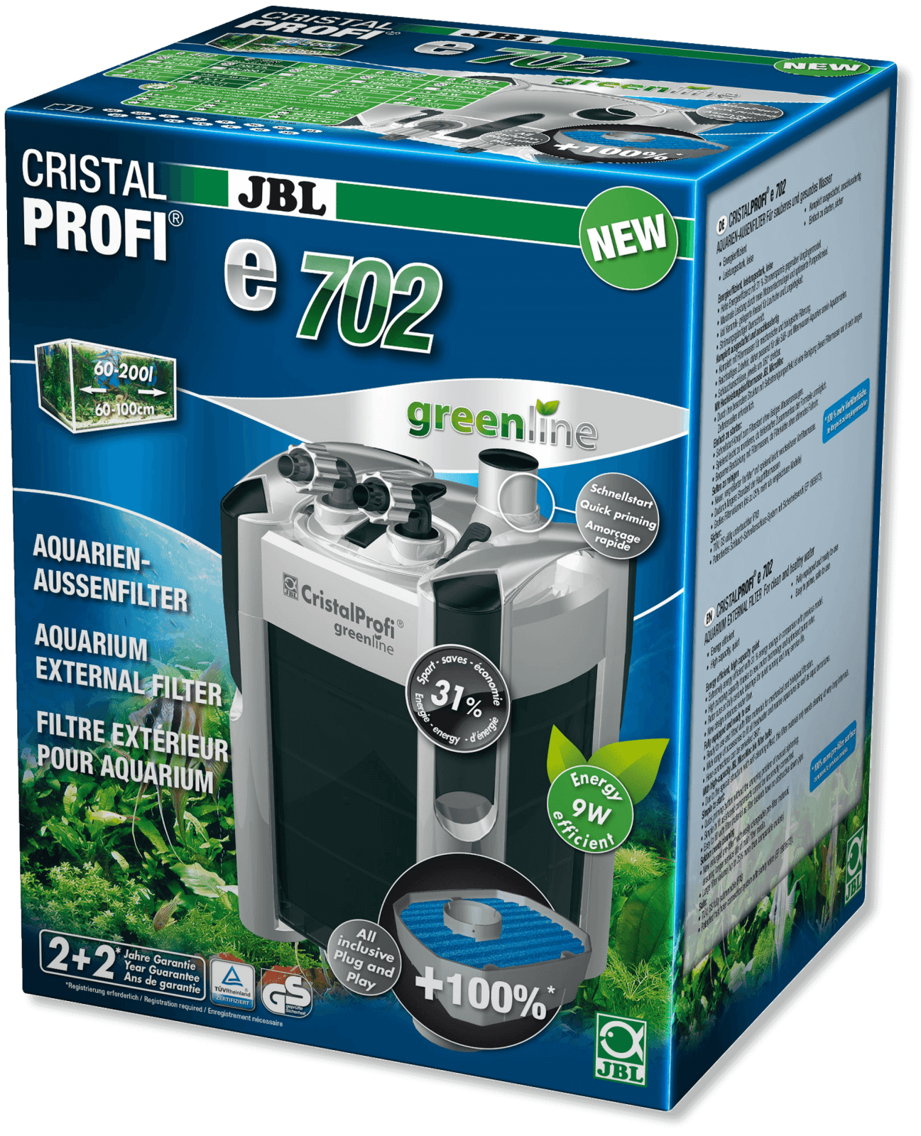 JBL CristalProfi greenline JBL CristalProfi e702 greenline - poza 1